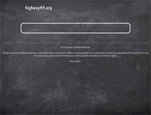 Tablet Screenshot of highway49.org